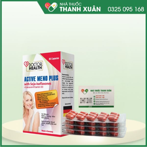 Doctor Health Active Meno Plus - Giúp hỗ trợ cân bằng nội tiết tố nữ